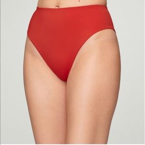 NEW WITH TAG CUUP HIGH WAIST SWIM- LAVA SIZE M